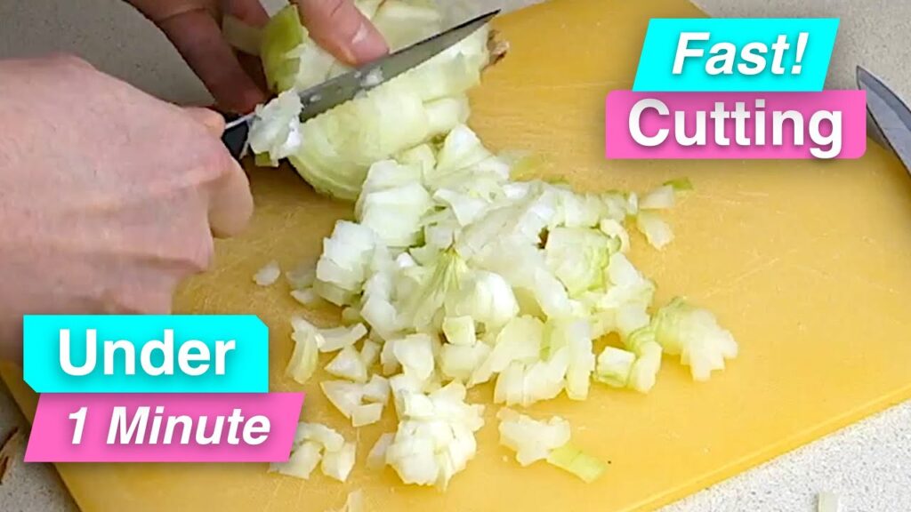 How to Cut an Onion for Fajitas