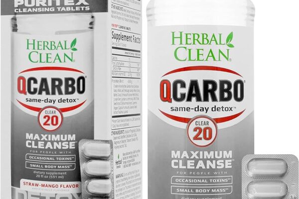 how long does it take herbal clean qcarbo20 to work