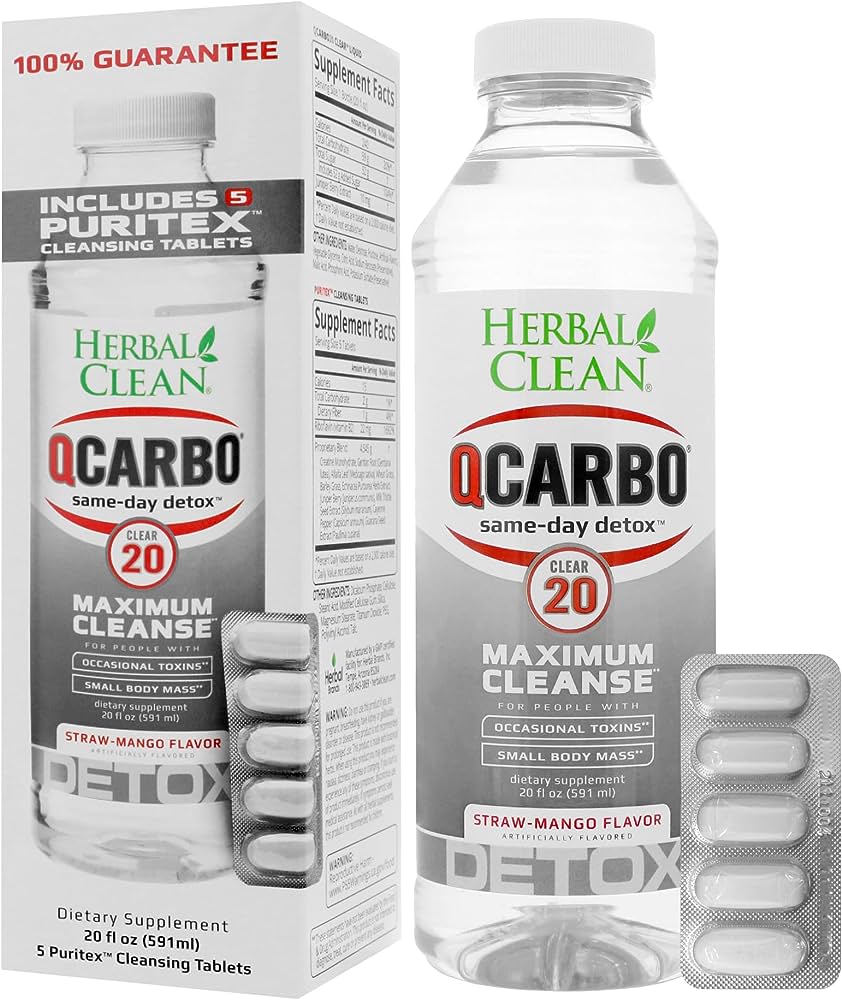 how long does it take herbal clean qcarbo20 to work